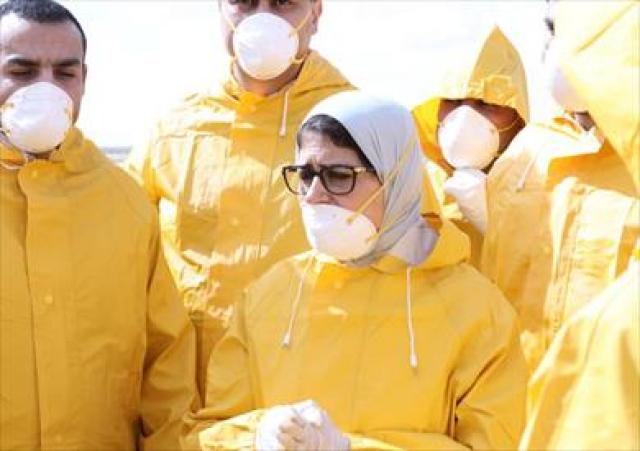 وزيرة الصحة من مطار العلمين: إجراءات قوية لحماية البلد من أي أوبئة