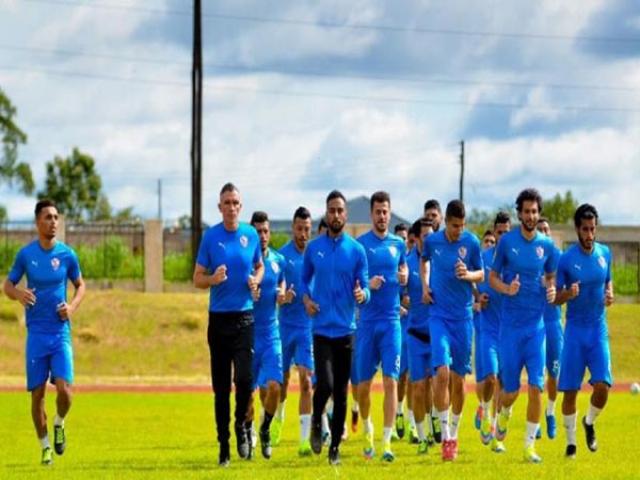 مران الزمالك الأول في قطر.. تقسيمة قوية وتأهيل بامبو وتدريبات إضافية لأبوجبل