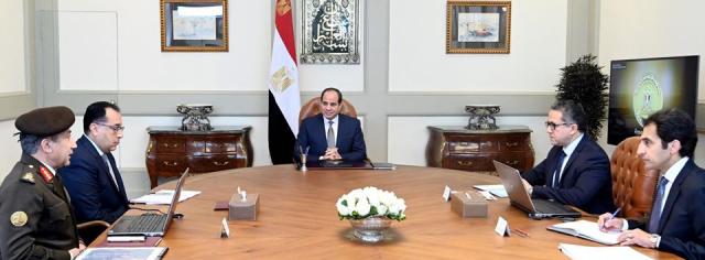 السيسي يوجه بضرورة مراعاة الانتهاء من تجهيزات المتحف المصري الكبير على أكمل وجه