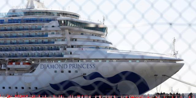 إسرائيل تعلن إصابة حالة بفيروس كورونا على متن السفينة السياحية قبالة اليابان