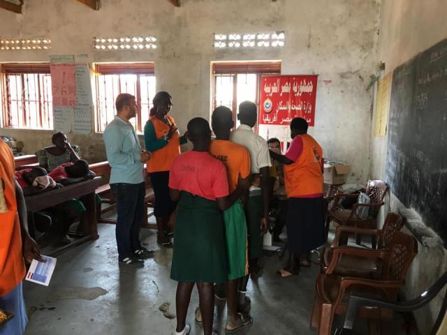 قافلة طبية مصرية في جنوب السودان