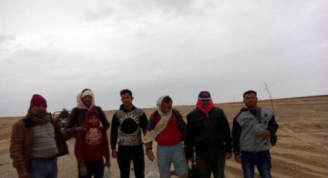 الفنيون الذين تم انقاذهم