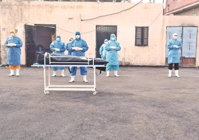 فى مستشفيات العزل.. إكرام الميت تعقيمه