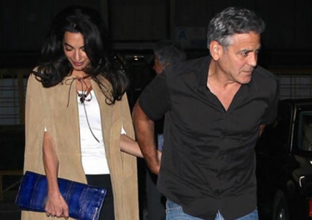 جورج كلوني وزوجته أمل يتبرعان بأكثر من مليون دولار للمساعدة في مكافحة فيِروس كورونا