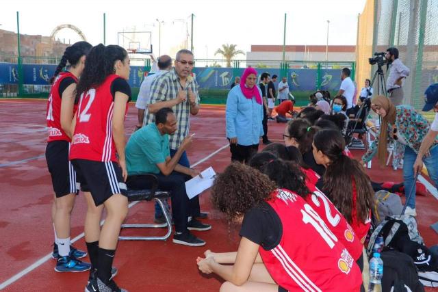 اليوم ختام بطولة الجمهورية تحت ١٨ سنة ”انسات” للسلة بنادي ماتريكس