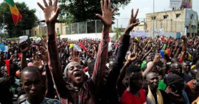 مظاهرات فى مالى -أرشيفية