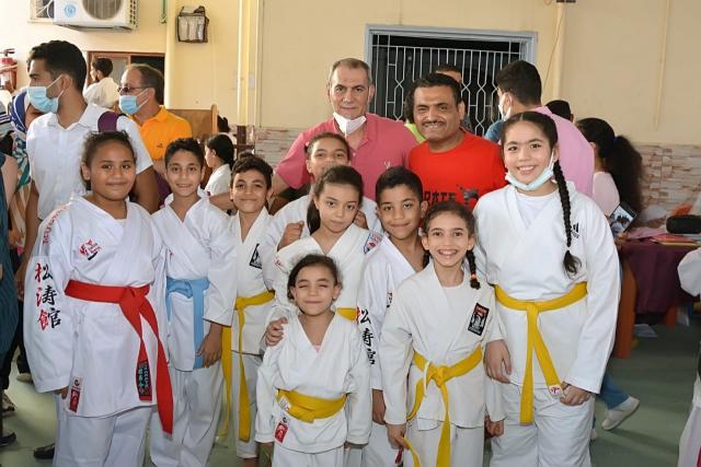 في أول مشاركة.. أبطال ”كاراتيه ماتريكس” يحصدون الذهبيات ببطولة الغربية (صور)