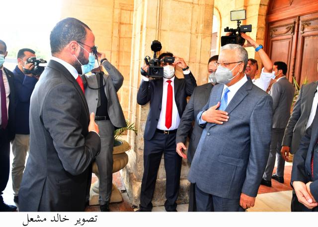 خلال استقبال رئيس الأمة الكويتي