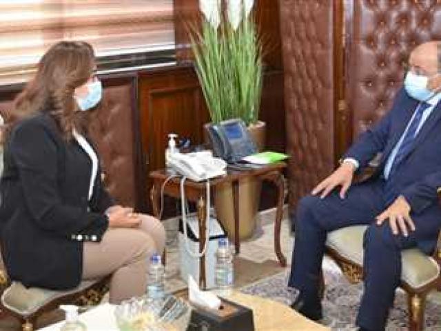 وزير التنمية المحلية ومحافظ دمياط