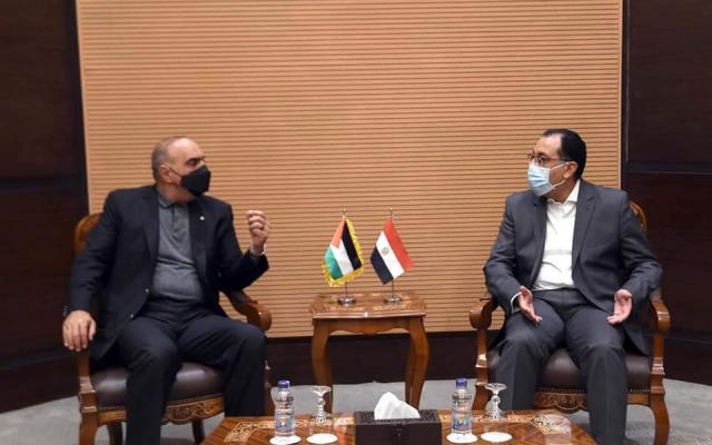 مدبولى ورئيس الوزراء الأردنى