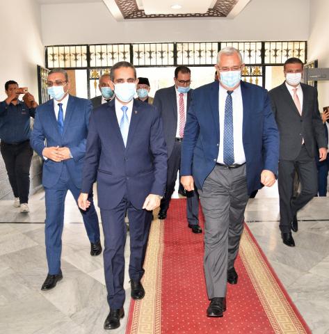 محافظ الغربية يستقبل وزير الزراعة