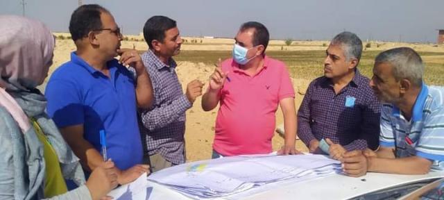 خلال رفع بعض الأعمال المساحية