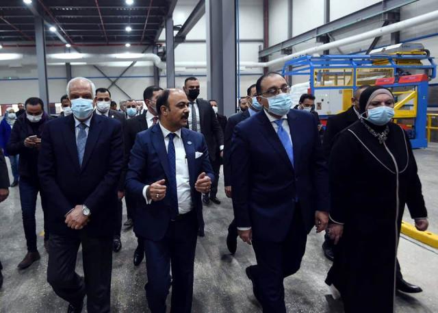 مدبولى خلال تفقد المنطقة