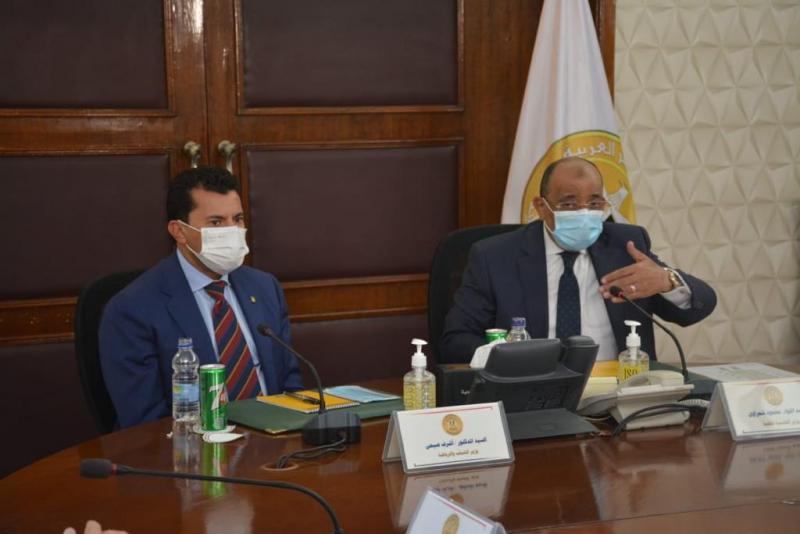 وزيرا التنمية المحلية والشباب و يبحثان مستجدات مبادرة ” إيجي ترك” لتوفير فرص عمل للشباب