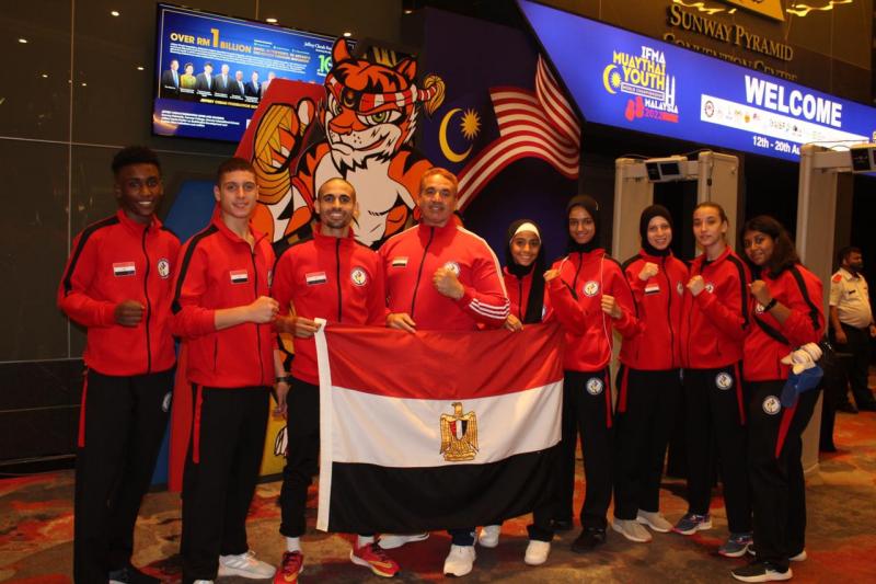 مصر تحصد 4 ميداليات في بطولة العالم للمواي تاي بكوالالمبور