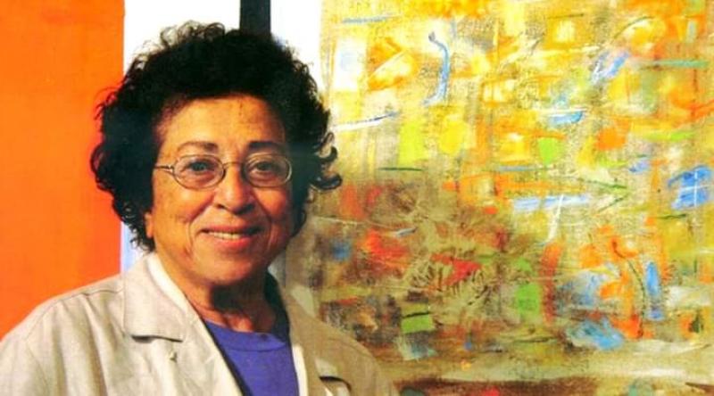 وزيرة الثقافة تفتتح معرضاً استيعادياً للفنانة جاذبية سري