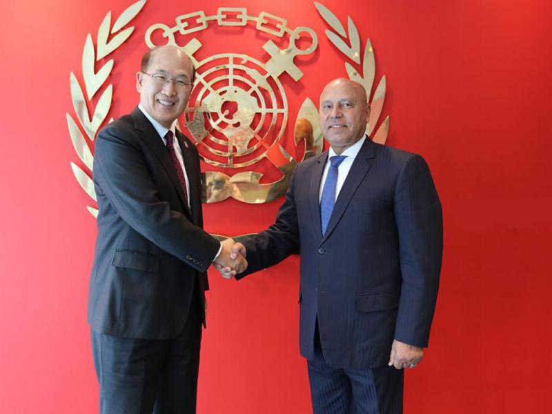 وزير النقل يشارك  فى اجتماعات الدورة. ٧٩ للجنة حماية البيئة البحرية بمقر المنظمة البحرية الدولية فى لندن