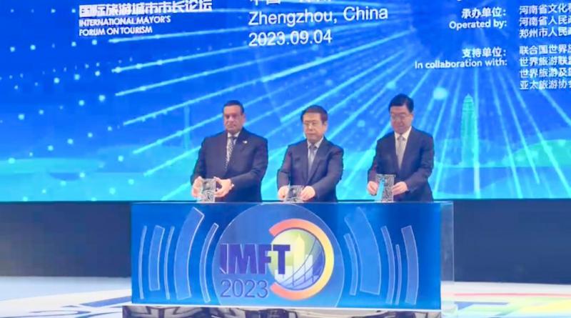 وزير التنمية المحلية يشارك في تدشين إطلاق أعمال المنتدي الدولي العاشر للمدن المستدامة والسياحية بمدينة ( تشنغتشو ) الصينية