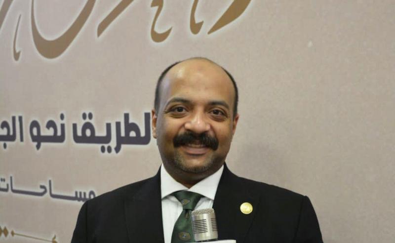 أحمد تيسير أمين الشئون الاقتصادية بحزب حماة الوطن