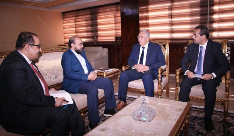 القصير يبحث مع رئيس المجلس التنفيذي للمنظمة الاسلامية للامن الغذائي آفاق التعاون بين مصر والمنظمة