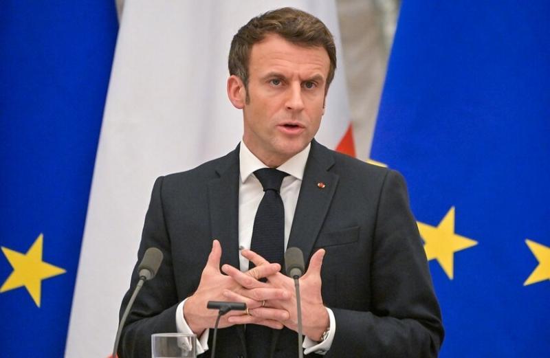 ماكرون يتعهد بدعم أوكرانيا في مفاوضات السلام