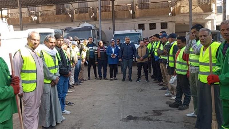 الدقهلية: تدشين شركة نظافة بمدينة بلقاس