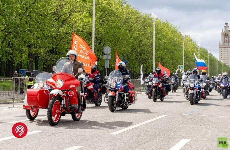 مهرجان الدراجات النارية في موسكو بين المغامرة والتراث العسكري