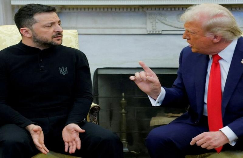 ترامب: كل ما يخرج من فم زيلينسكي يسبب المشاكل